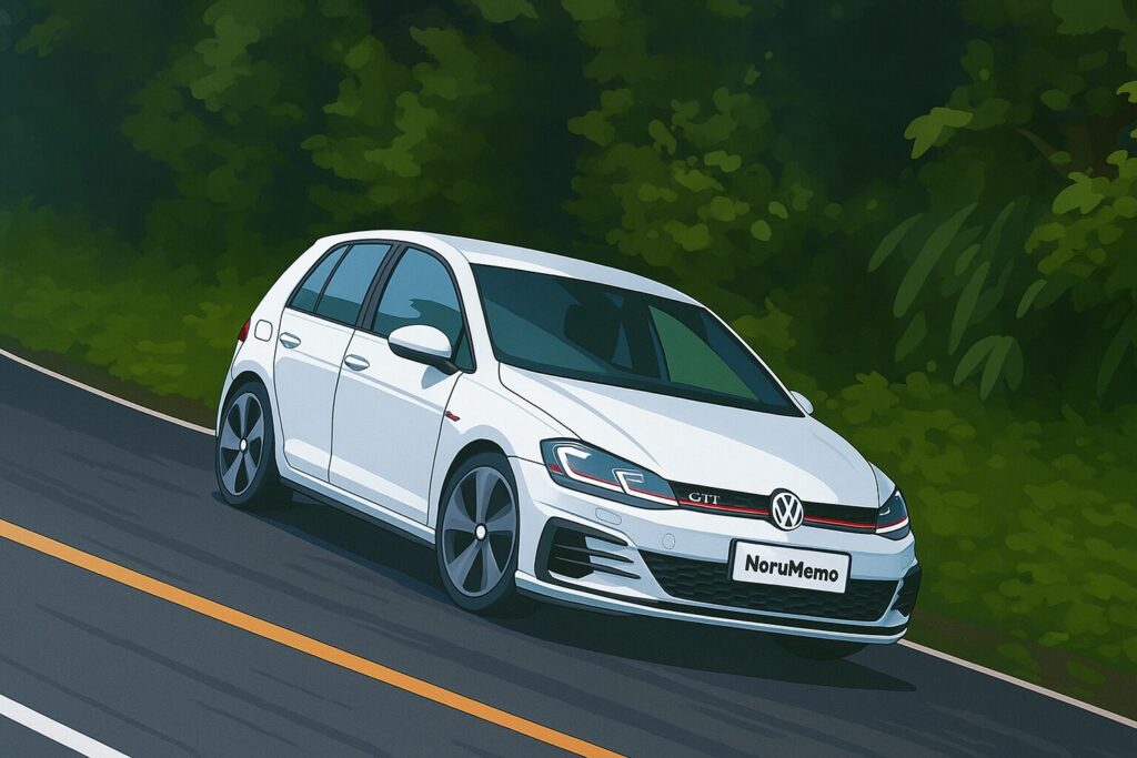 FFスポーツカーのイメージイラスト